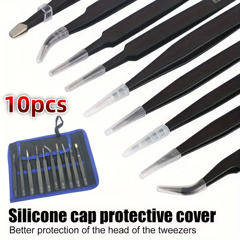 Diy Electronics Tool Kit - Ensemble de pincettes antistatiques ESD, 10