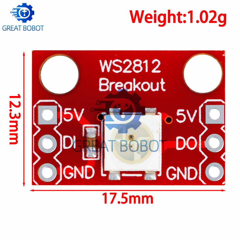 Diy Electronics Address - Module LED RGB WS2812 5050, carte