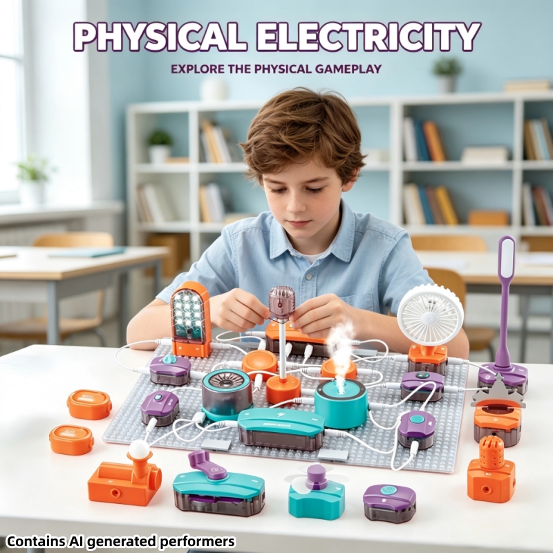 Diy Electronics Projects For Kids - Kit de construction de circuits scientifiques