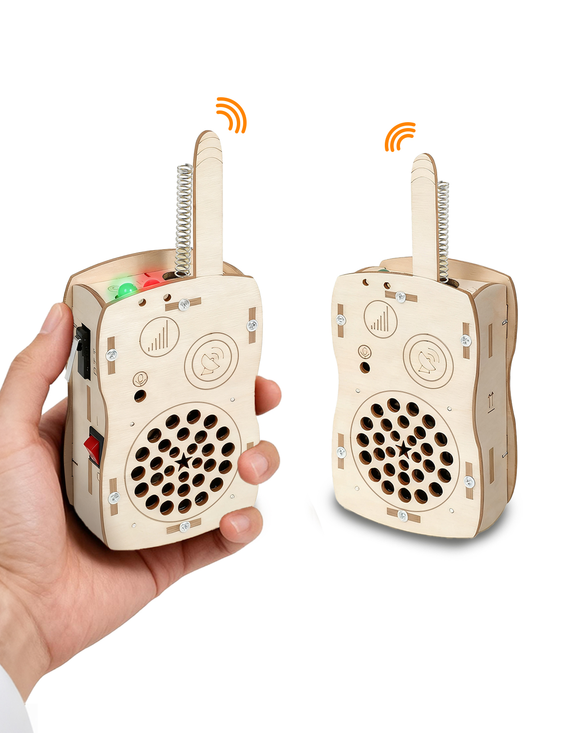 Diy Electronics Projects For Kids - Kit talkie-walkie STEM pour enfants de