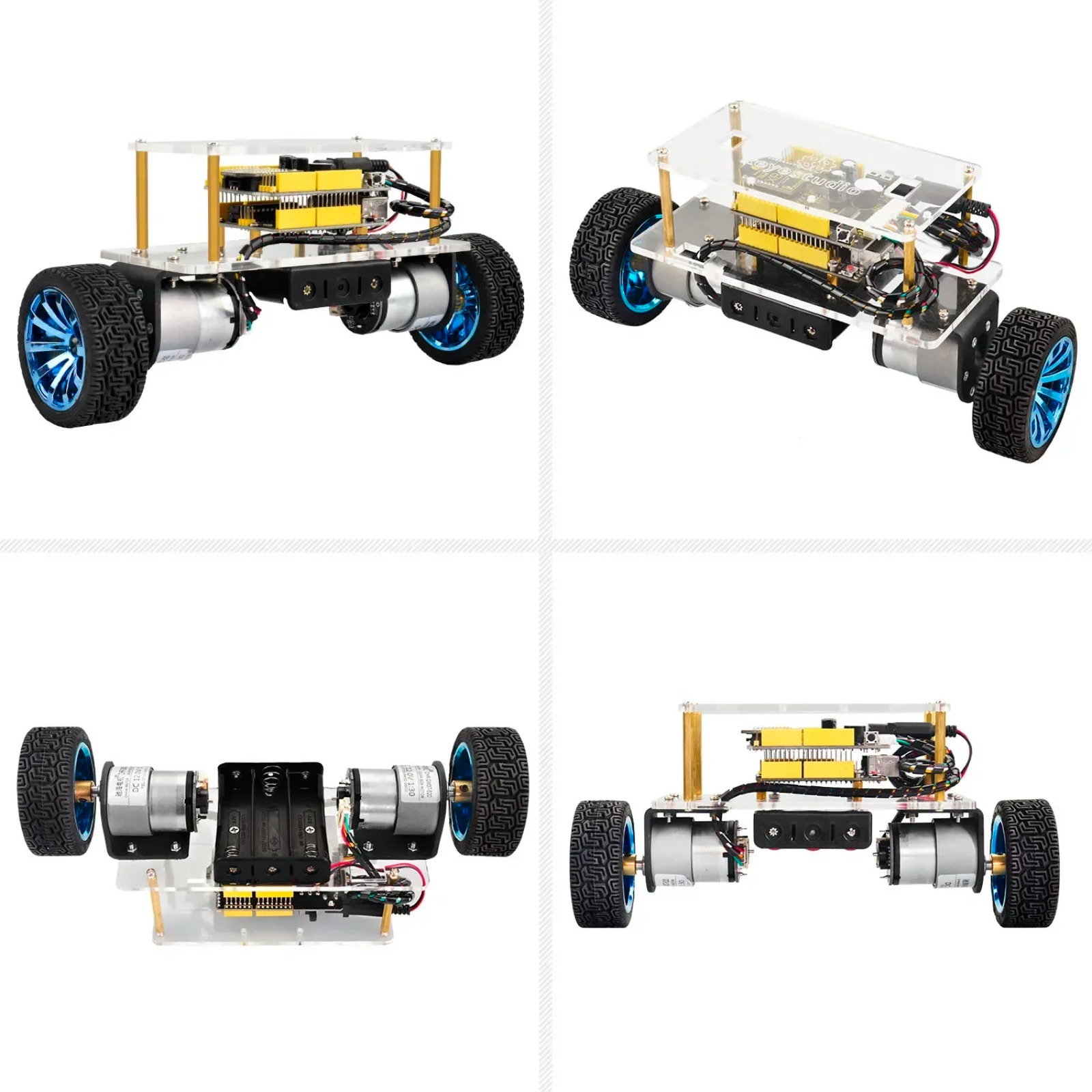 Kit de voiture robot auto-équi - Diy Electronics Projects For Kids avis et prix