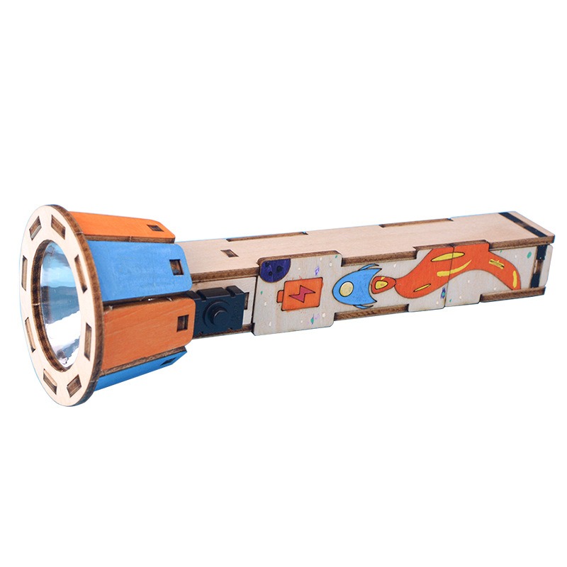 Kit de lampe de poche en bois, - Diy Electronics Projects For Kids avis et prix