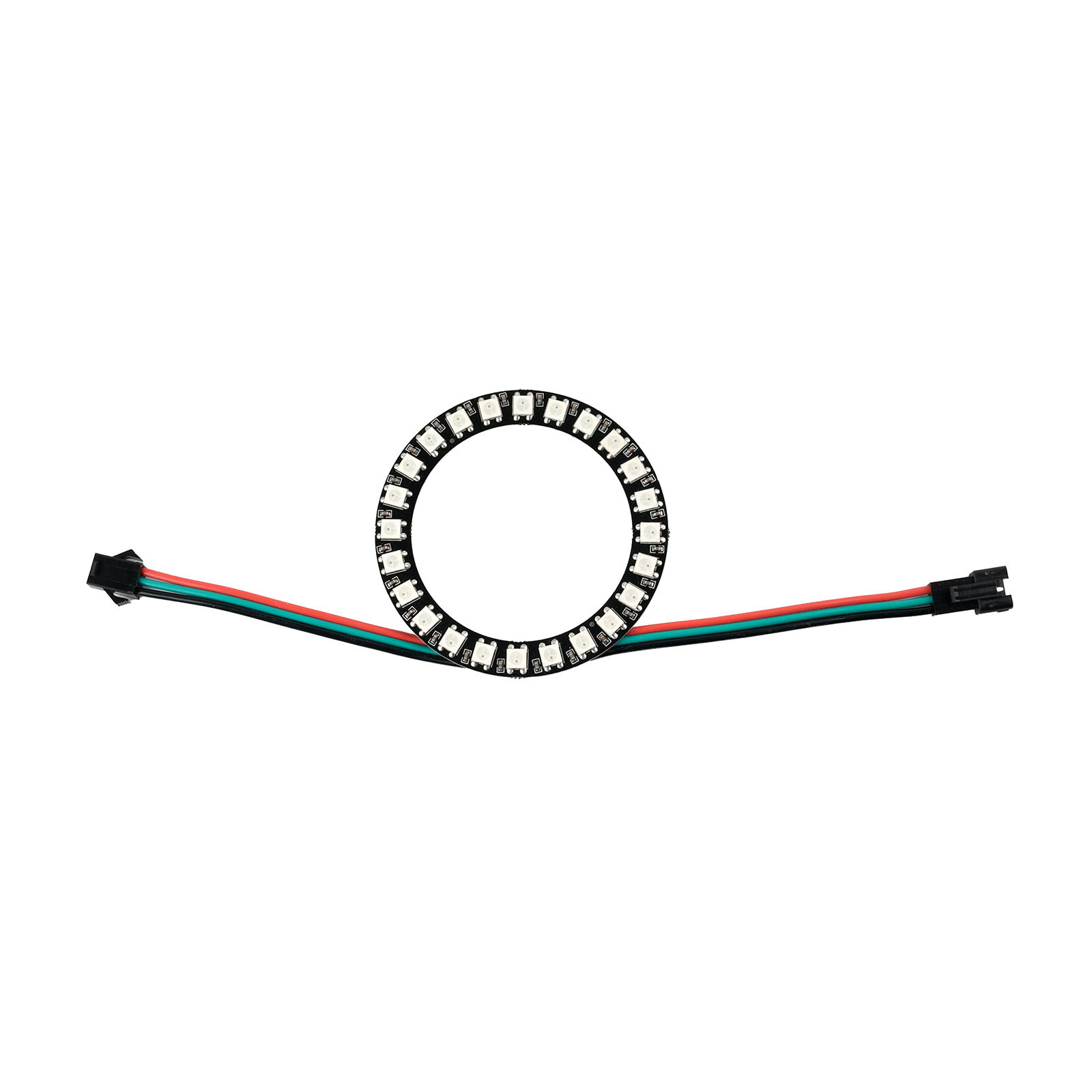 Anneau lumineux WS2812B 24LED, - Diy Electronics Address avis et prix
