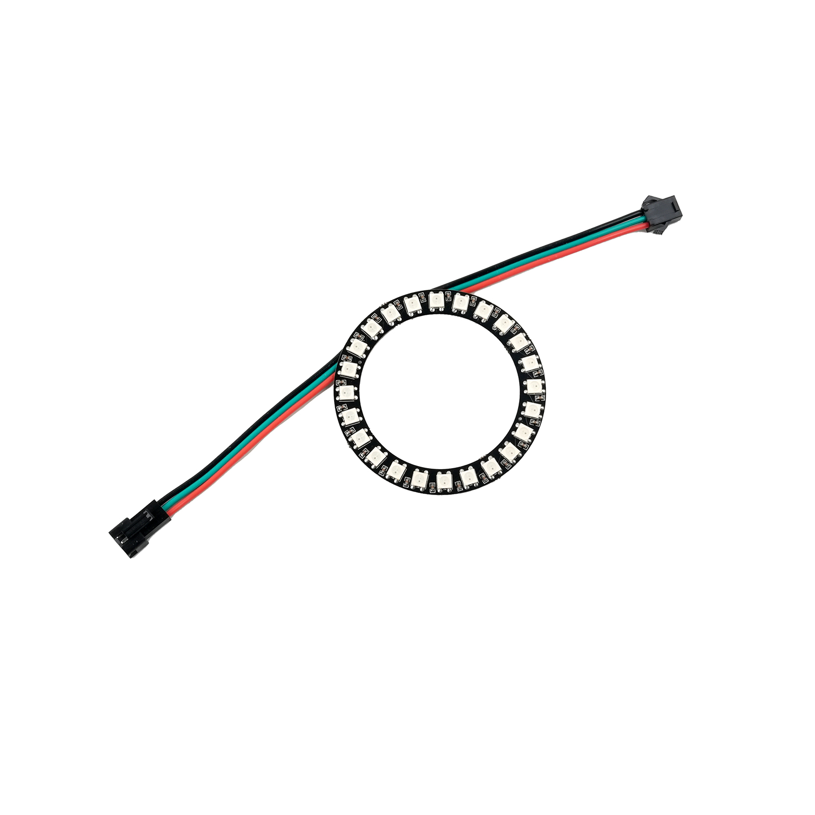 Anneau lumineux WS2812B 24LED, - Diy Electronics Address avis et prix