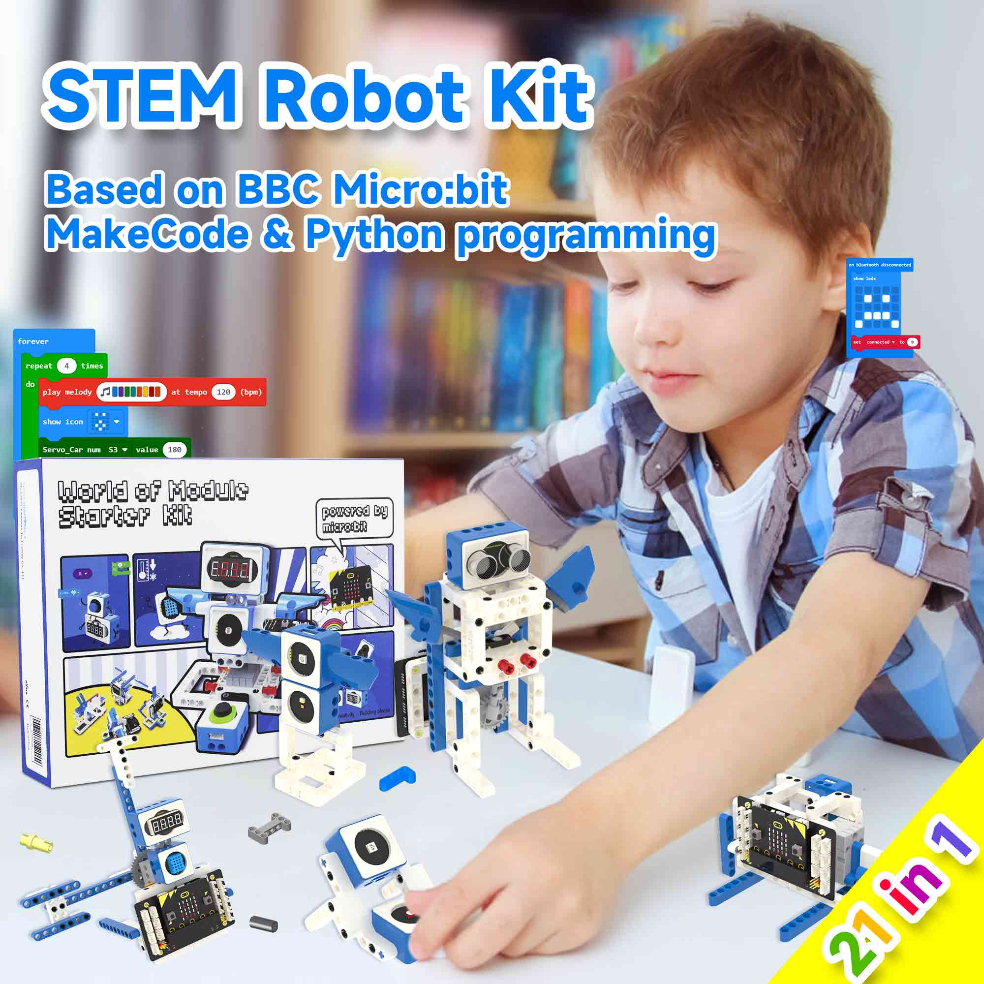 Kit de voiture robot intellige - Diy Electronics Projects For Kids avis et prix