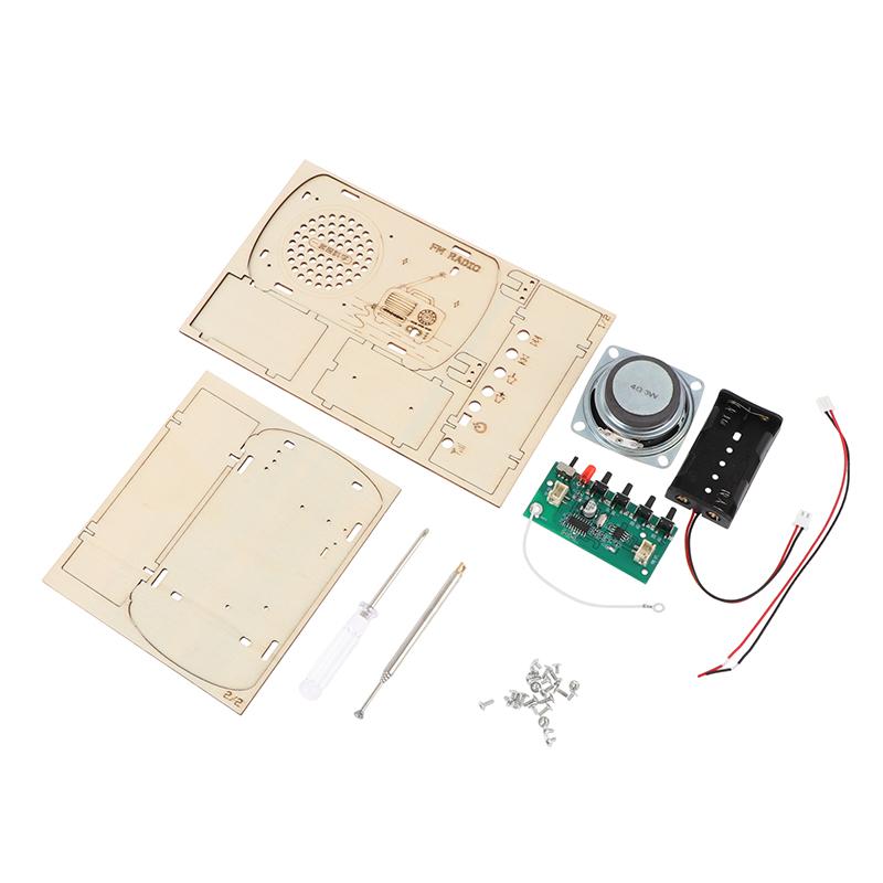 Kit radio FM en bois DIY, proj - Diy Electronics Projects For Kids avis et prix
