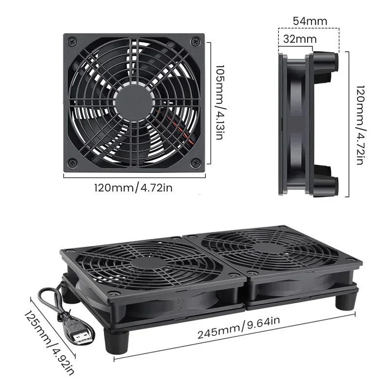 Ventilateur de refroidissement - Diy Electronics Box avis et prix