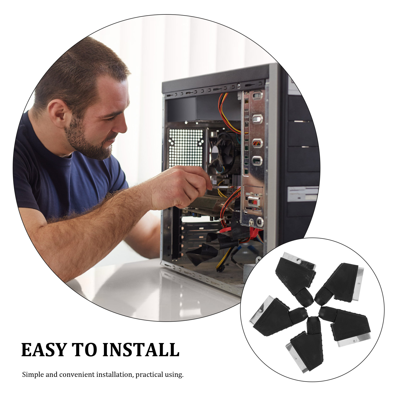 5 connecteurs mâles à 21 broch - Diy Electronics Videos avis et prix