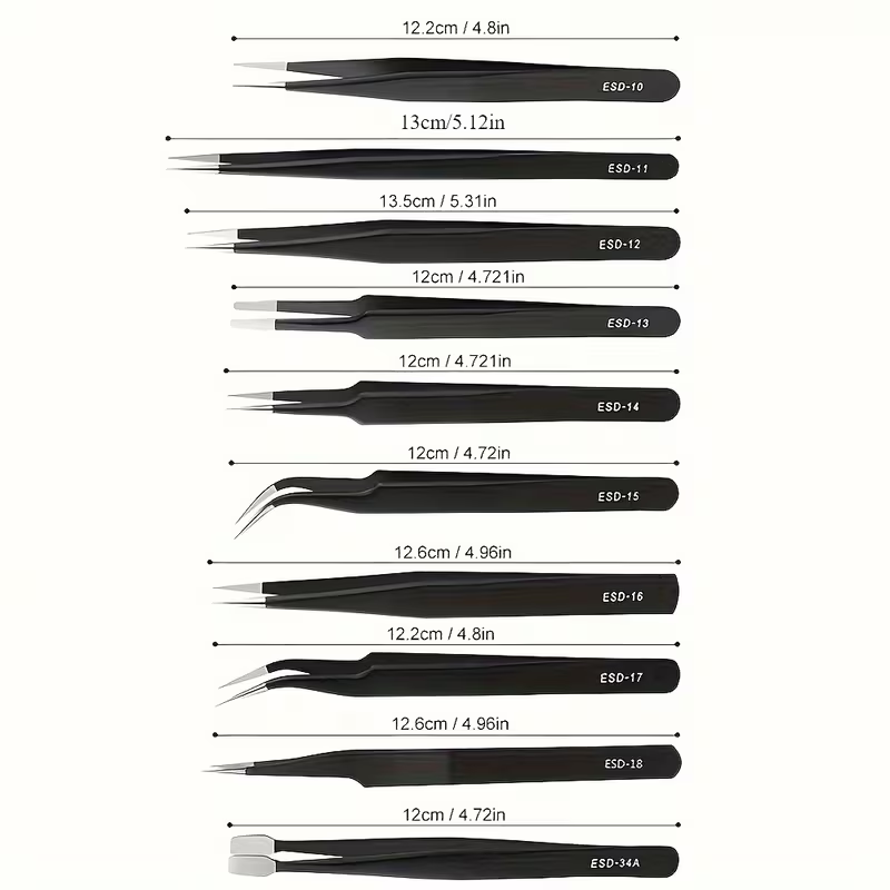Ensemble de pincettes antistat - Diy Electronics Tool Kit avis et prix