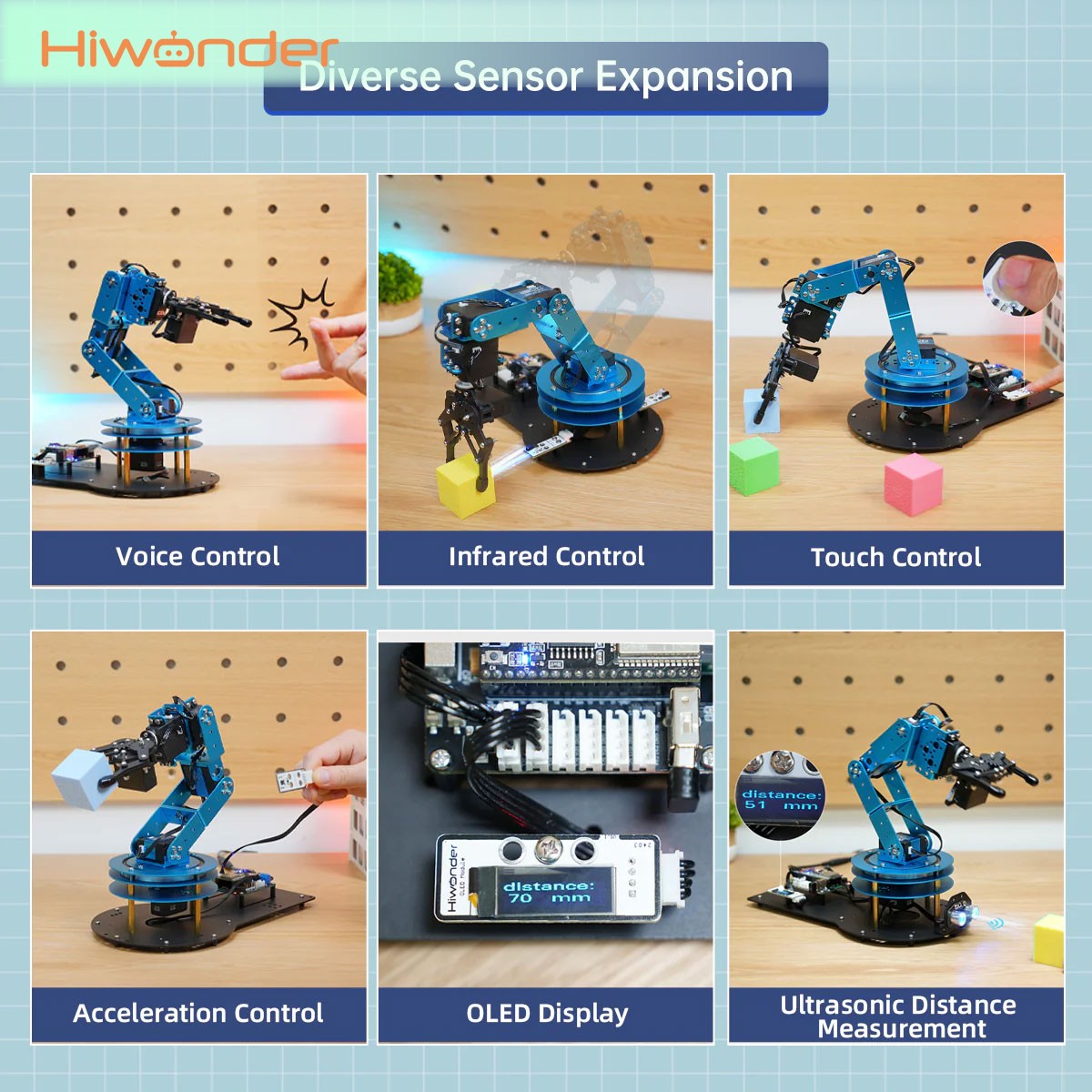Bras robotique Hiwonder LeArm  - Diy Robot Electronics Kit avis et prix