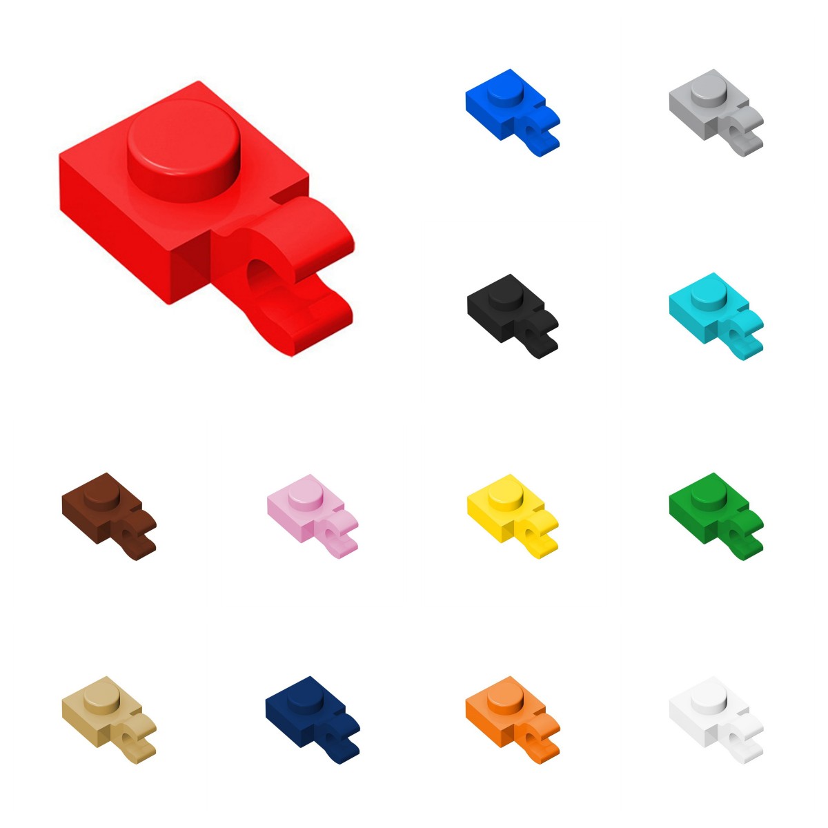 50pcs 61252 6019 modifié 1x1 U - Diy Lego Electronics avis et prix