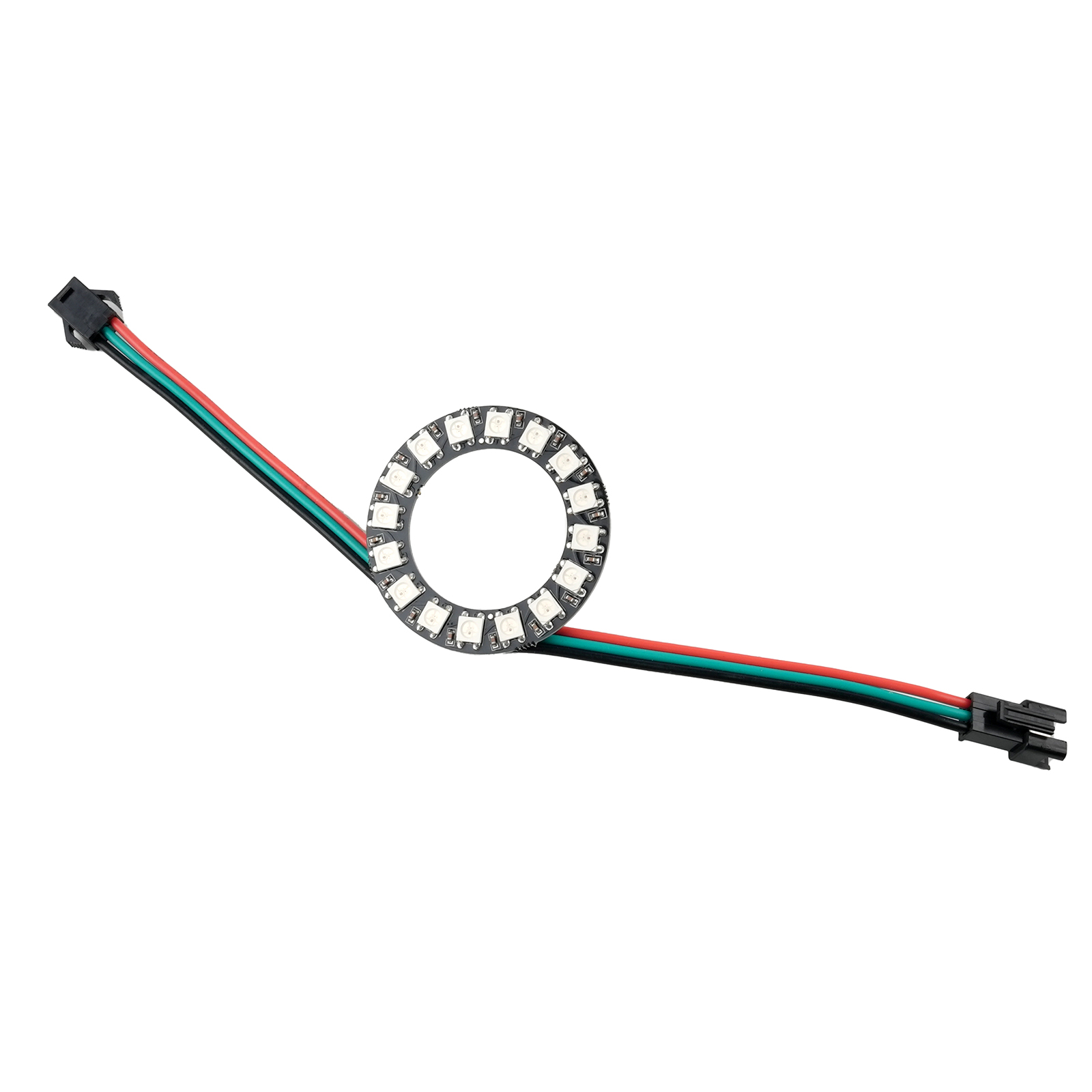 Anneau lumineux RGB 16LED WS28 - Diy Electronics Address avis et prix