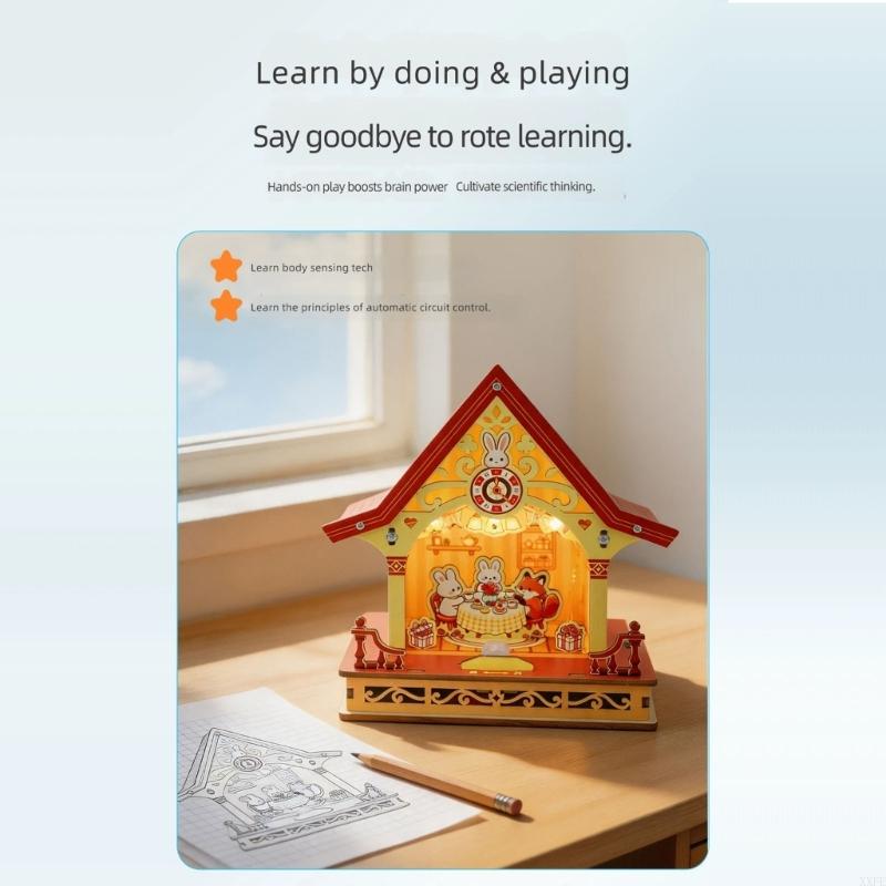 XXFE Modèle Maison d'assemblag - Diy Electronics Projects For Kids avis et prix