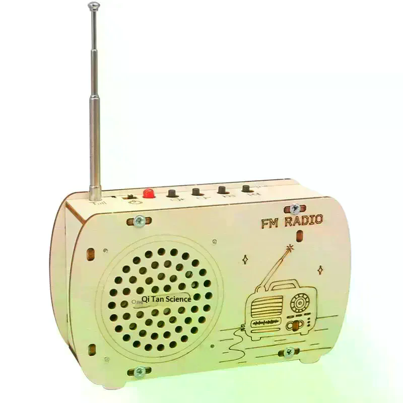 Kit radio FM en bois DIY, proj - Diy Electronics Projects For Kids avis et prix