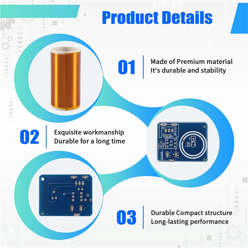 Kit de bobine Tesla mini BD243 - Diy Electronic Modules avis et prix